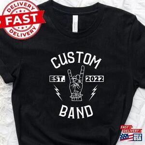 Music Band Shirt Rock Unisex